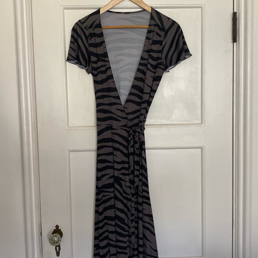 Moschino wrap dress